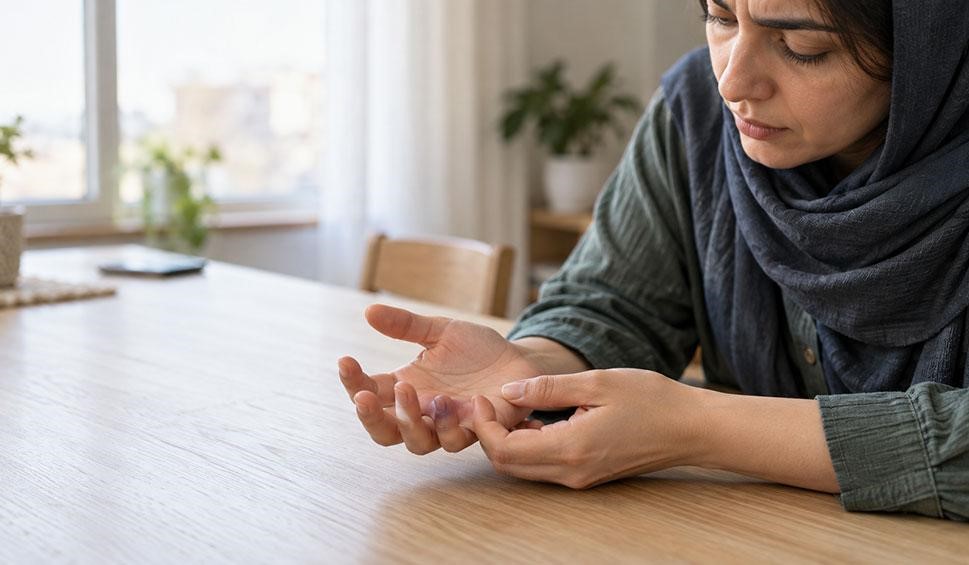 علائم شکستگی انگشت دست